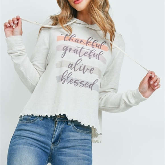 THANKFUL, GRATEFUL, BLESSED Statement top - Picture 3 of 8